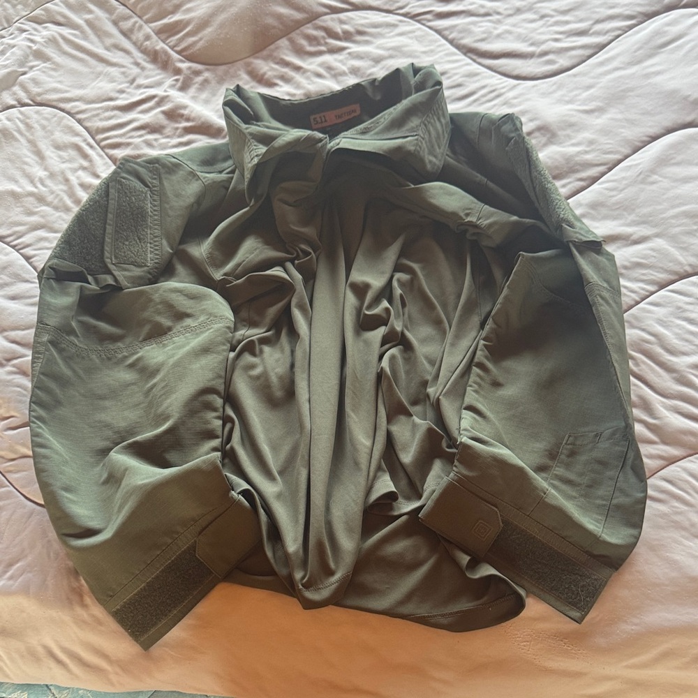 5.11 Tactical Dark Green combat top like new